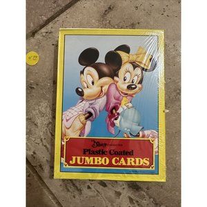 Vintage Mickey Mouse And Mini Mouse Disney Jumbo Cards